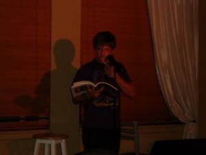 Here is James Kaelan reading his works from the Flatmancrooked anthology