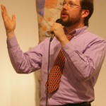 Host Dr. Andy Jones opens Poetry Night, April 21st 2011