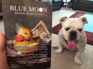 Bulldog Dilly with The Blue Moon